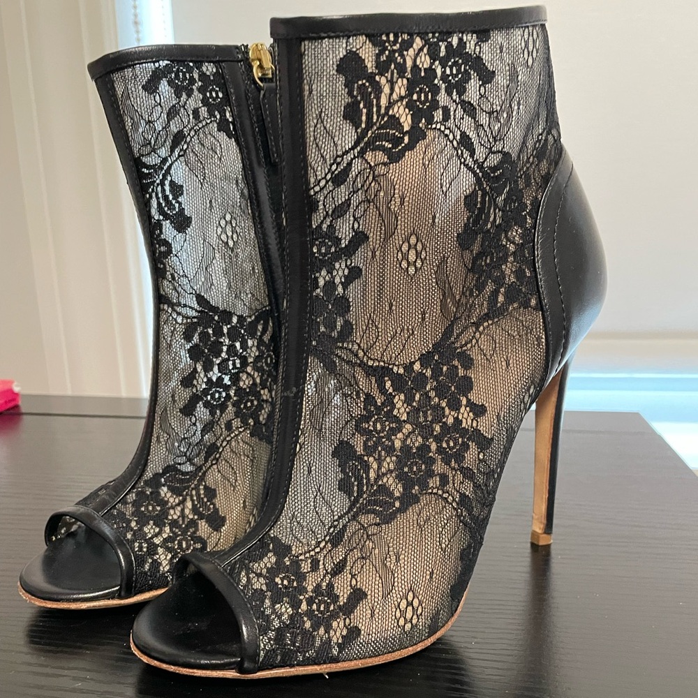 Rousseau Lace Ankle Boots